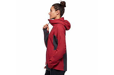 Image of Black Diamond Dawn Patrol Hybrid Shell Jacket - Women's, Wild Rose, Large, AP7450056012LRG1