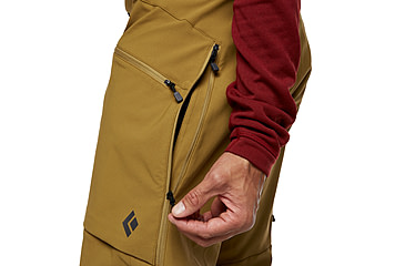 Image of Black Diamond Dawn Patrol Pants - Mens, Dark Curry, Small, AP7430407001SML1