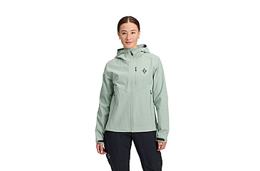 Image of Black Diamond Dawn Patrol Softshell - Womens, Agave, Medium, AP7470073061MED1