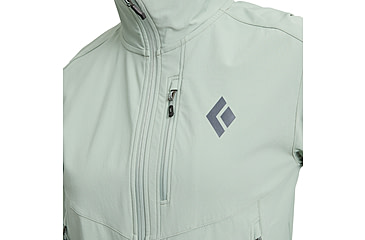 Image of Black Diamond Dawn Patrol Softshell - Womens, Agave, Medium, AP7470073061MED1