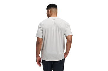 Image of Black Diamond Distance Short Sleeve Tech Tee - Mens, Alloy, Medium, AP7520061000MED1