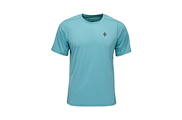 Image of Black Diamond Distance Short Sleeve Tech Tee - Mens, Glacier, Small, AP7520064072SML1