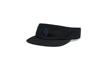 Image of Black Diamond Distance Visor Hat, Black, AP7230580002ALL1