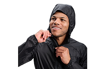 Image of Black Diamond Distance Wind Shell - Mens, Black, Large, AP7470030002LRG1