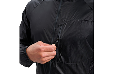 Image of Black Diamond Distance Wind Shell - Mens, Black, Large, AP7470030002LRG1