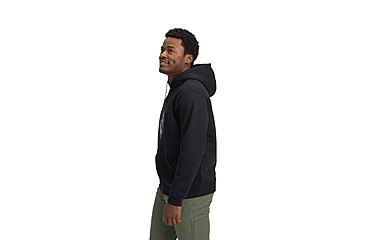 Image of Black Diamond Engineered Diamond Pullover Hoody - Mens, Black, Small, AP7524630002SML1