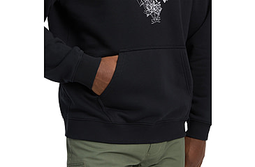 Image of Black Diamond Engineered Diamond Pullover Hoody - Mens, Black, Small, AP7524630002SML1