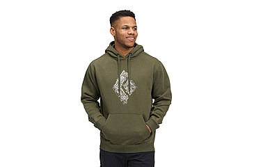 Image of Black Diamond Engineered Diamond Pullover Hoody - Mens, Tundra, Small, AP7524633010SML1