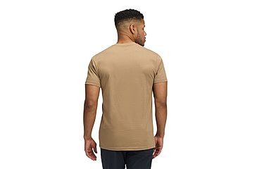 Image of Black Diamond Engineered Diamond Short Sleeve Tee - Mens, Mushroom, Large, AP7524722015LRG1