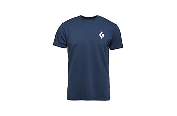 Image of Black Diamond Equipment For Alpinist Short Sleeve T-Shirt - Mens, Indigo, Extra Large, APYL4X4013XLG1