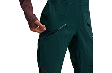 Image of Black Diamond Factor Bibs - Womens, Deep Woods, Large, AP7410263062LRG1