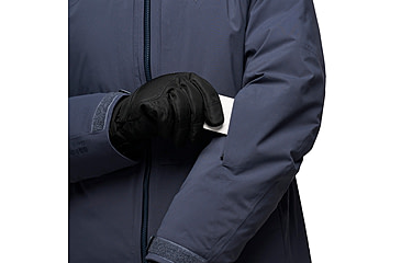 Image of Black Diamond Factor Insulated Parka - Womens, Charcoal, Extra Large, AP7461070038XLG1