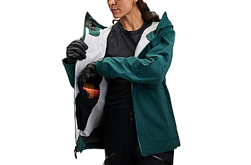 Image of Black Diamond Factor Shell - Womens, Deep Woods, Small, AP7461083062SML1