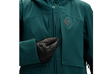 Image of Black Diamond Factor Shell - Womens, Deep Woods, Small, AP7461083062SML1