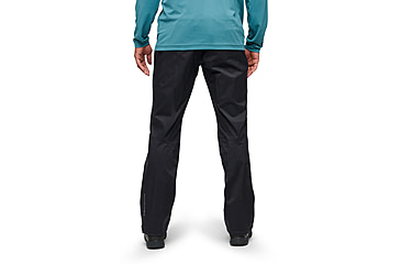 Image of Black Diamond Fineline Stretch Full Zip Pants - Mens, Black, Medium/Long, AP7410440002MED1