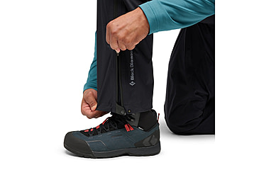 Image of Black Diamond Fineline Stretch Full Zip Pants - Mens, Black, Medium/Long, AP7410440002MED1