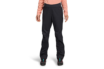 Image of Black Diamond Fineline Stretch Full Zip Pants - Womens, Black, Large/Long, AP7410460002LRG1