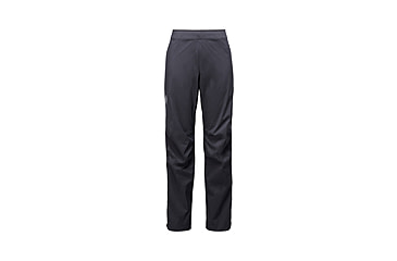 Image of Black Diamond Fineline Stretch Full Zip Pants - Womens, Black, Large/Long, AP7410460002LRG1