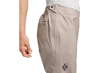 Image of Black Diamond Fineline Stretch Full Zip Pants - Womens, Moonstone, Large, AP7420142018LRG1
