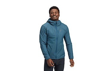 Image of Black Diamond First Light 1.0 Stretch Hoody - Mens, Midnight Blue, Large, AP7522654034LRG1
