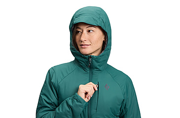 Image of Black Diamond First Light 2.0 Stretch Hoody - Womens, Deep Woods, Extra Large, AP7522643062XLG1