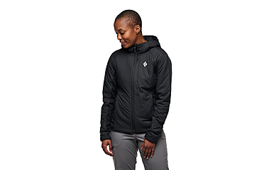 Image of Black Diamond First Light Hybrid Hoody - Womens, Black, Extra Small, AP7522660002XSM1