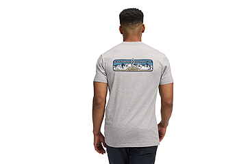 Image of Black Diamond Heritage Alpinist Short Sleeve Tee - Mens, Nickel Heather, Medium, AP7524671014MED1