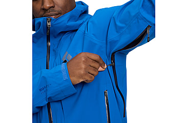 Image of Black Diamond Highline Stretch Shell - Mens, Drifter Blue, Medium, AP7420104066MED1