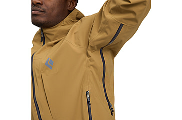 Image of Black Diamond Highline Stretch Shell - Mens, Flax, Small, AP7420102021SML1