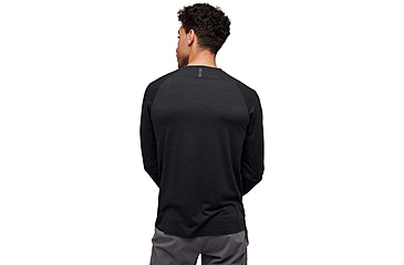 Image of Black Diamond Lightwire LS Tech Tee - Mens, Black, Extra Large, AP7530900002XLG1