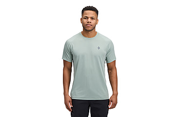 Image of Black Diamond Lightwire Short Sleeve Tech Tee - Mens, Agave, Medium, AP7524273061MED1