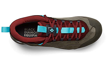Image of Black Diamond Mission Leather LW WP Approach Shoes - Womens, Malted/Grenadine, 8.5, BD58003394260851