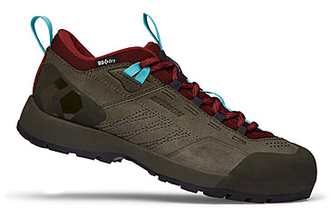 Image of Black Diamond Mission Leather LW WP Approach Shoes - Womens, Malted/Grenadine, 8.5, BD58003394260851
