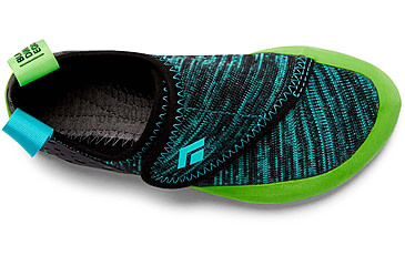 Image of Black Diamond Momentum Climbing Shoes - Kids, Envy Green, 3, BD57015130110031