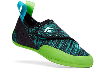 Image of Black Diamond Momentum Climbing Shoes - Kids, Envy Green, 3, BD57015130110031