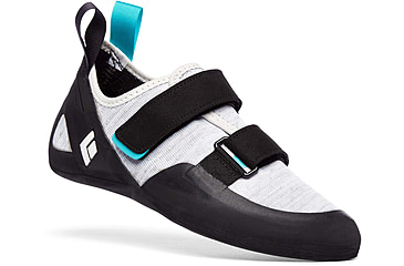 Image of Black Diamond Momentum Climbing Shoes - Womens, Black/Alloy, 9.5, BD57010693090951