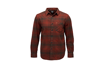 Image of Black Diamond Project Flannel - Mens, Basalt/Iron Red Plaid, Large, AP7440639719LRG1