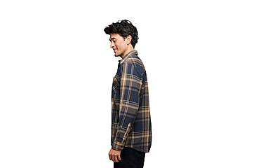 Image of Black Diamond Project Flannel - Mens, Charcoal/Walnut Plaid, Extra Large, AP7440639627XLG1