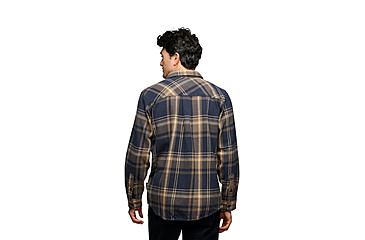 Image of Black Diamond Project Flannel - Mens, Charcoal/Walnut Plaid, Extra Large, AP7440639627XLG1