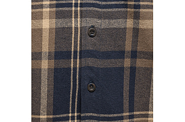 Image of Black Diamond Project Flannel - Mens, Charcoal/Walnut Plaid, Extra Large, AP7440639627XLG1