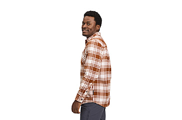 Image of Black Diamond Project Flannel - Mens, Clay/Off White Plaid, Medium, AP7440639718MED1
