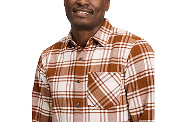 Image of Black Diamond Project Flannel - Mens, Clay/Off White Plaid, Medium, AP7440639718MED1