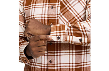 Image of Black Diamond Project Flannel - Mens, Clay/Off White Plaid, Medium, AP7440639718MED1