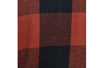 Image of Black Diamond Project Lined Flannel - Mens, Iron Red/Black, Medium, AP7440659633MED1