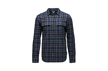 Image of Black Diamond Project Twill Shirt - Mens, Charcoal/Black, Medium, AP7530919624MED1