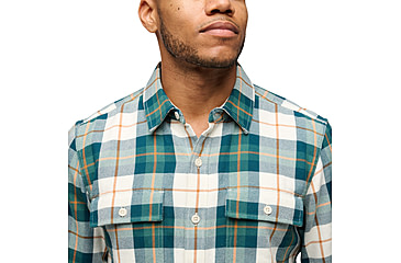 Image of Black Diamond Project Twill Shirt - Mens, Raging Sea/Henna, Large, AP7530919651LRG1