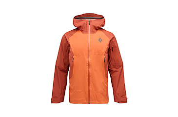Image of Black Diamond Recon LT Stretch Shell - Mens, Saffron/Burnt Sienna, Extra Large, AP7450199712XLG1