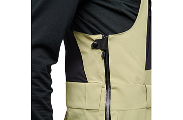 Image of Black Diamond Recon Stretch Bibs - Mens, Amber/Black, Medium, AP7410209354MED1