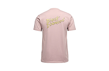 Image of Black Diamond Shredded Short Sleeve Tee - Mens, Pale Mauve, Medium, AP7524925019MED1