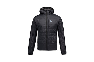 Image of Black Diamond Solution 1.0 Hoody - Mens, Black, Small, AP7460140002SML1